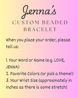 *NEW* Jenna's Beaded Bracelet